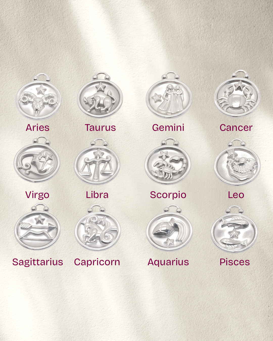 Charms - Star signs