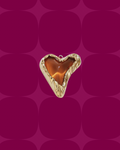Brown molten heart