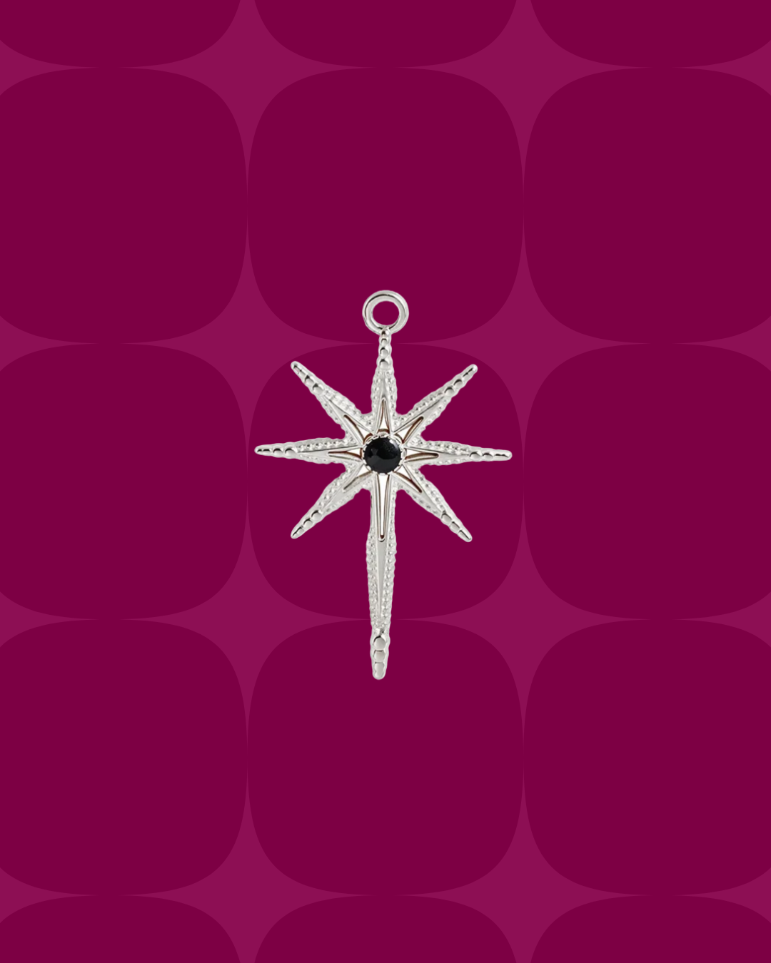 Black 8 pointed star