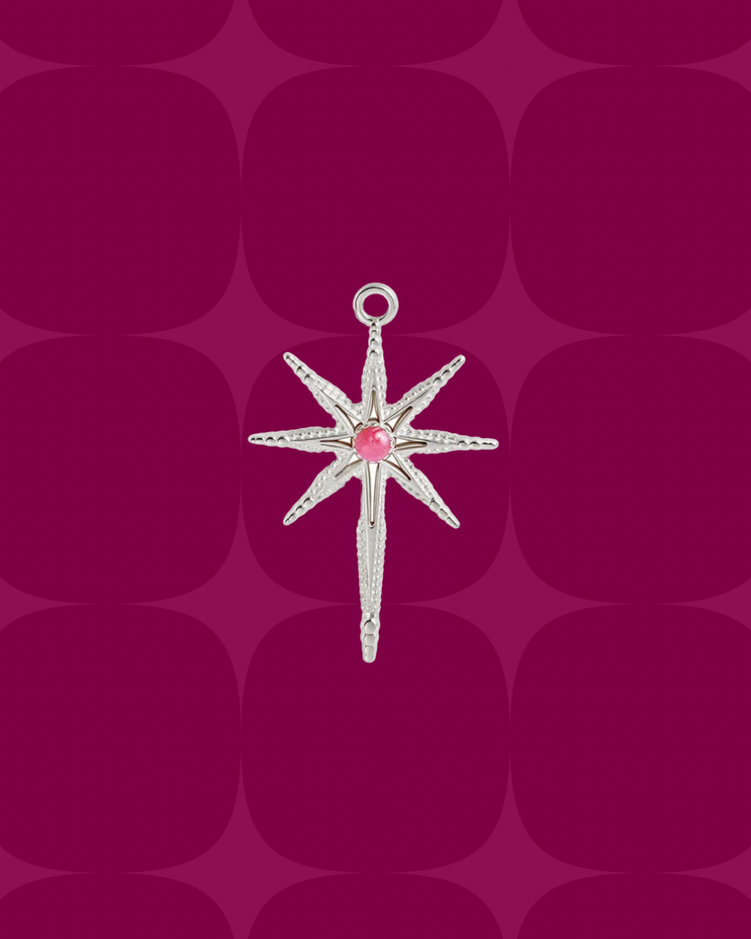 Pink 8 pointed star