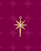Light pink 8 pointed star