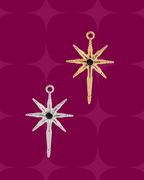 Black 8 pointed star