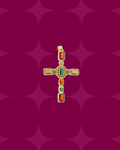 Colourful cross