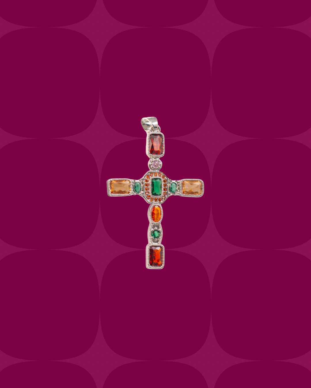 Colourful cross